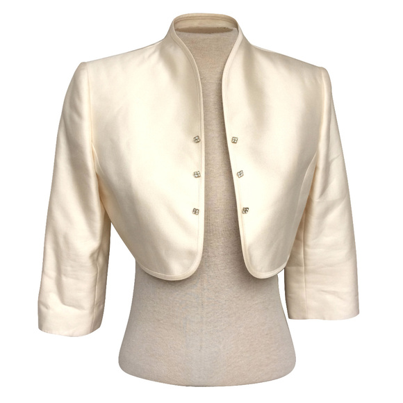 cropped evening jacket